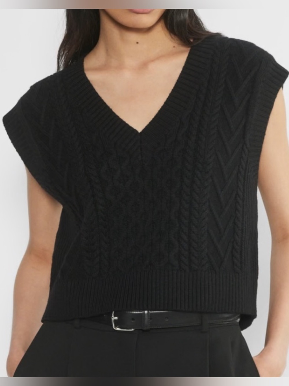 Babaton Emporia Merino Wool Sweater Vest